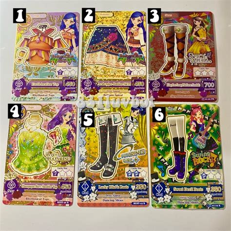 Jual Kartu Aikatsu Original Rare Normal Aikatsu Card Rare Original