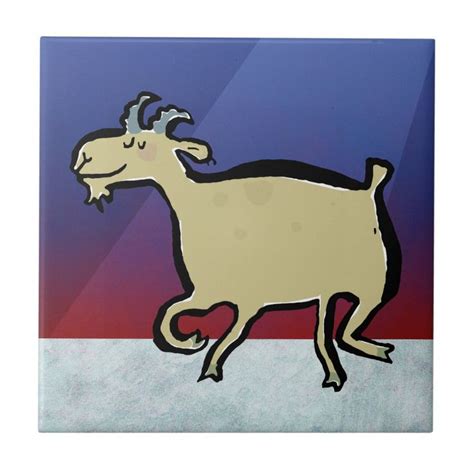 The Dancing Goat Ceramic Tile Zazzle