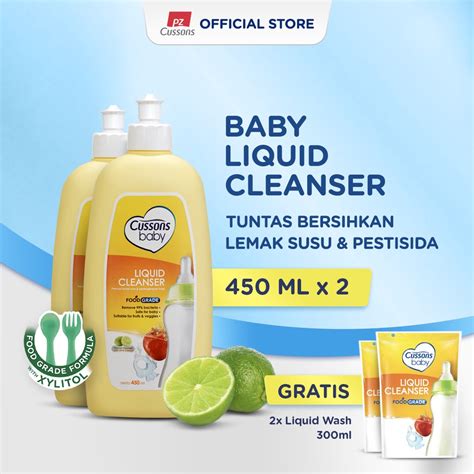 Jual Buy Cussons Baby Liquid Cleanser Bottle Ml Free Liquid