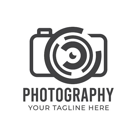 Premium Vector Photography Logo Camera Lens Design Illustration