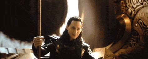 Youre Welcome Tom Hiddleston As Loki S Popsugar Entertainment