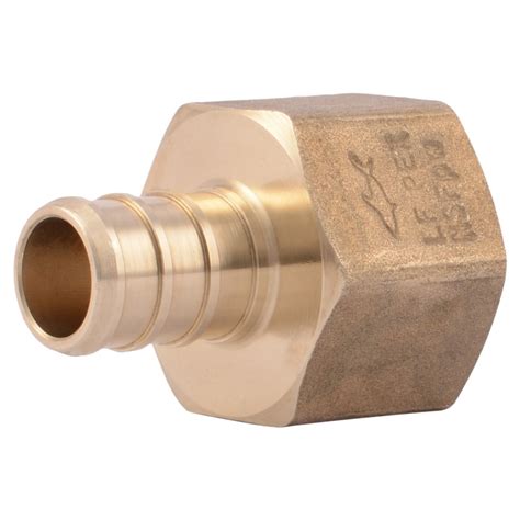 SharkBite 1/2-in dia Brass PEX Female Adapter Crimp Fitting at Lowes.com