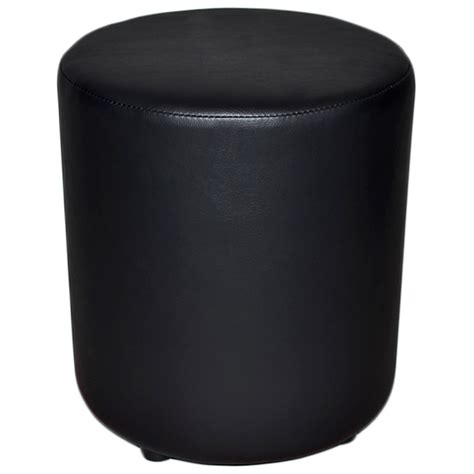 Buddy Round Ottoman Black Value Office Furniture