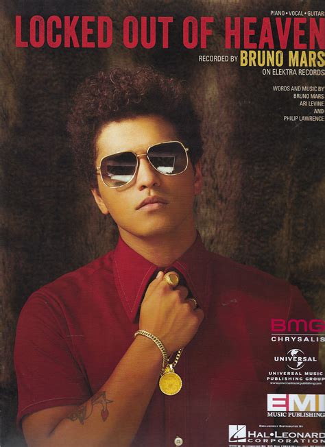 Bruno Mars Locked Out Of Heaven Sheet Music Walmart Walmart