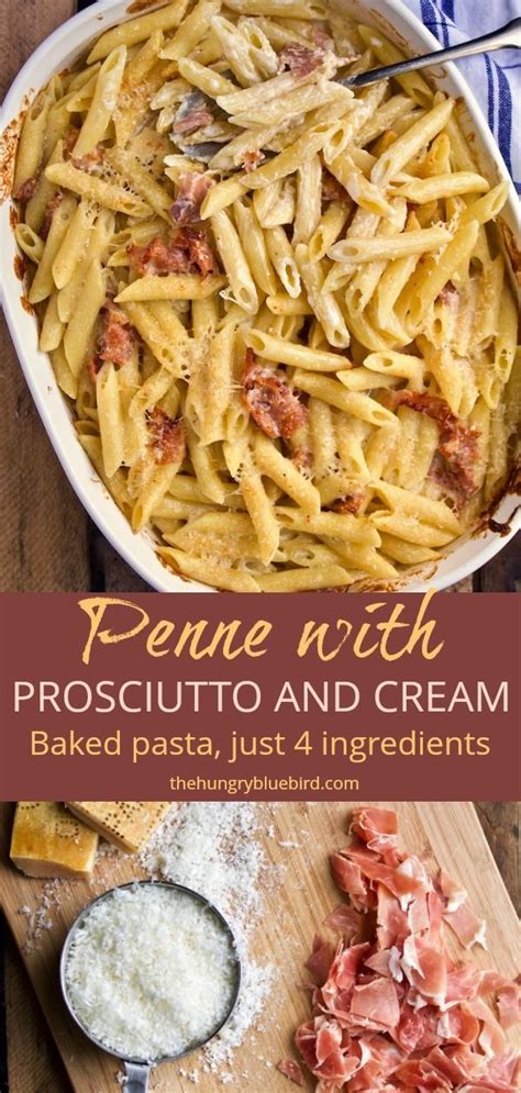 Creamy Penne With Prosciutto And Parmesan