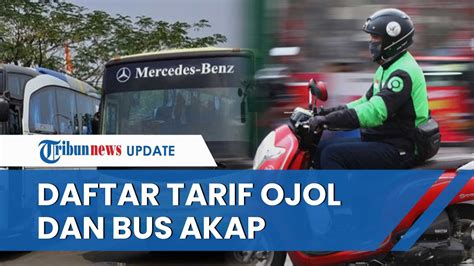 Kemenhub Umumkan Kenaikan Tarif Penumpang Ojol Dan Bus AKAP Kelas