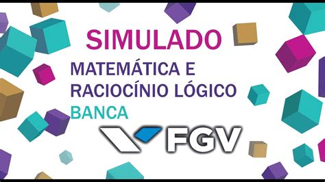 MATEMÁTICA E RACIOCÍNIO LÓGICO BANCA FGV CORREÇÃO DE QUESTÕES YouTube