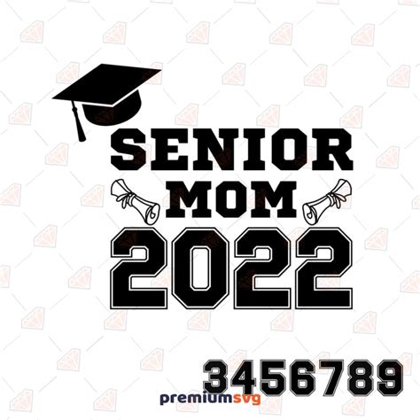 Senior Mom 2023 Svg Mom Shirts 2024 Svg Premiumsvg