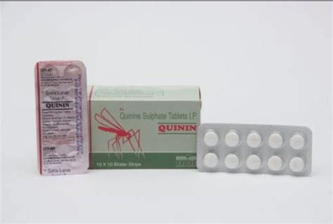 Quinine Sulphate Tablets X Treatment Anti Malaria At Rs Kg