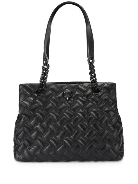 Kurt Geiger London Kensington Drench Quilted Tote Bag Black Farfetch Pl