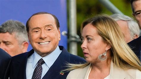 Meloni E Berlusconi Scontro Dopo Le Dichiarazioni Del Cavaliere