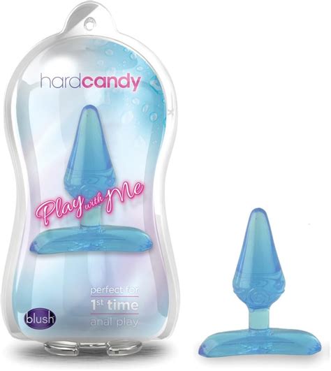 Blush Hard Candy Anal Toy Blue Amazonca Health And Personal Care