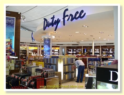 Bangkok Airport Shopping Duty Free Shopping - Suvarnabhumi Airport