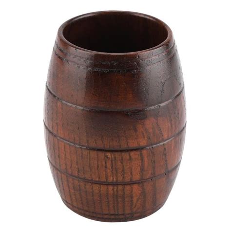 Hurrise Chope De Bi Re En Bois Tasse Bi Re En Bois Naturel R Tro