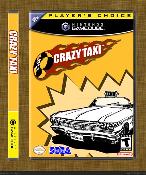 Crazy Taxi Gamecube Box Art Cover By Sambskn