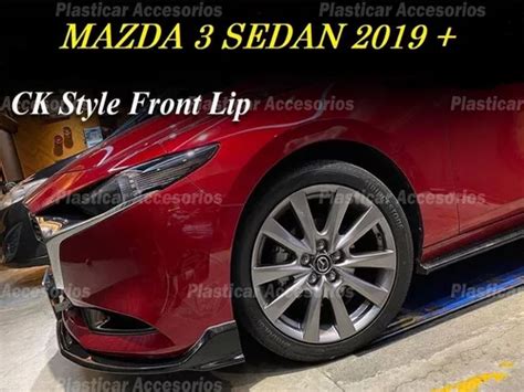 Lip Delantero Mazda 3 Sedan 2019 2020 2021 2022 Envío gratis