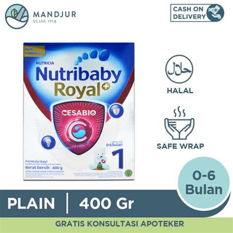 Nutribaby Royal Cesabio Bulan Gr Formula Bayi Khusus