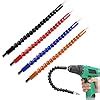 4 Pcs Flexible Drill Bit Extension Screwdriver Soft Shafts 11 6 Inch