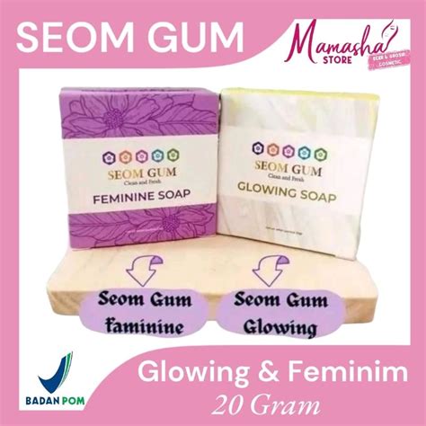 Jual Seom Gum Glowing Soap Feminine Soap Shopee Indonesia