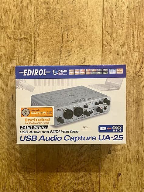 Edirol UA-25 USB/MIDI Audio Interface | Reverb