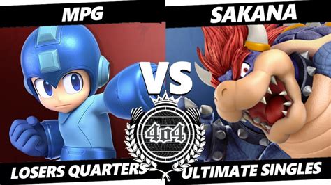 O Smash Night Nvr Mpg Mega Man Vs Sakana Bowser Losers