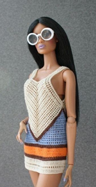 Pin By Jolanta Mirek On Ubranka Dla Lalek Crochet Barbie Clothes