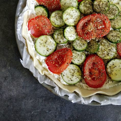 Tarte Aux Tomates Courgettes Et Ricotta