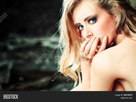 Beautiful Lonely Woman Image And Photo Free Trial Bigstock