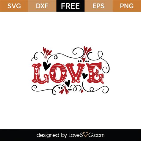 Love Image Svg