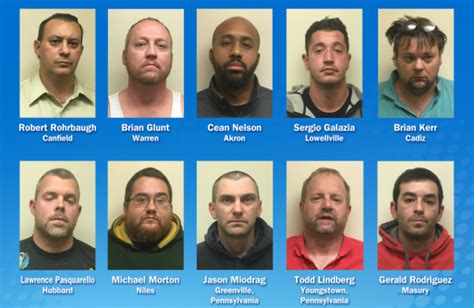 10 Arrested In Undercover Sex Trafficking Bust In Warren