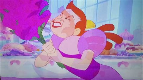 Scene For Anastasia Tremaine Sneezes Flowers At The Queen Of Hearts