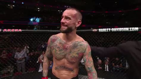 Video Post Fight Comments From Cm Punk After His Loss At Ufc 203 On