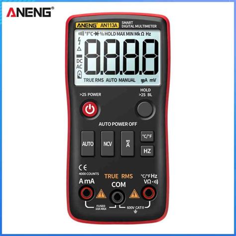 Anenganeng An A Auto Range Intelligent Digital Multimeter