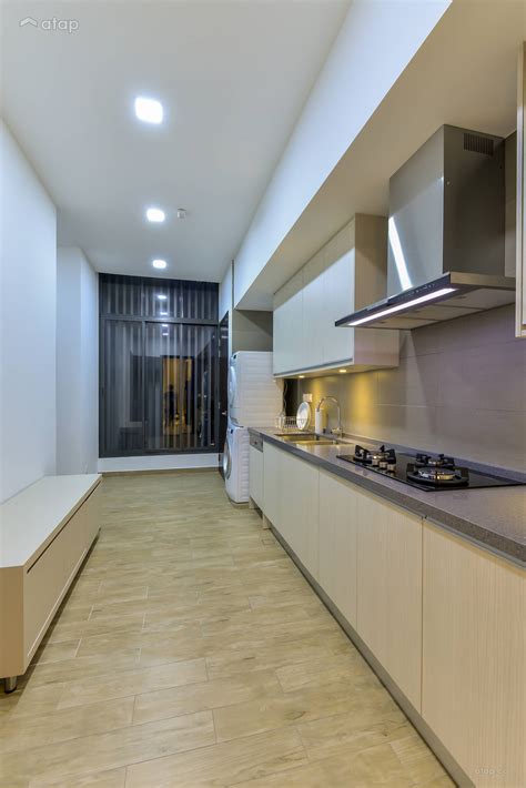 Minimalistic Modern Kitchen Condominium Design Ideas Photos Malaysia