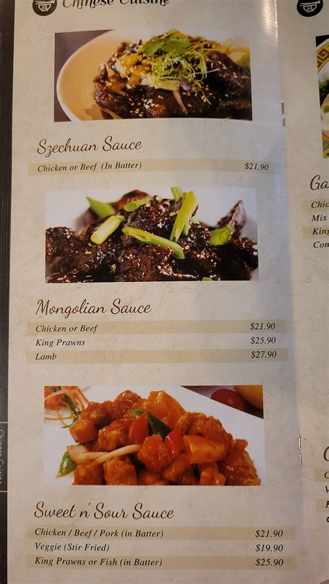 Menu At Asian Kitchen Treendale Restaurant Australind