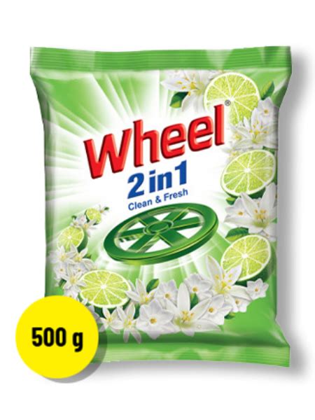 Wheel In Clean Fresh Detergent Powder G