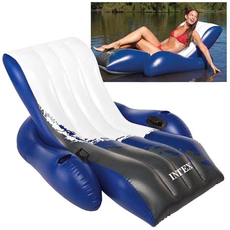 Intex Schwimmliege Lounge Wasserliege Luftmatratze Badeinsel