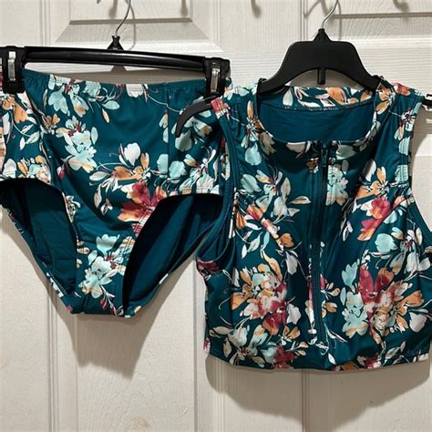 Modcloth Swim Modcloth 2 Piece Scuba Top Bikini Bottom Poshmark