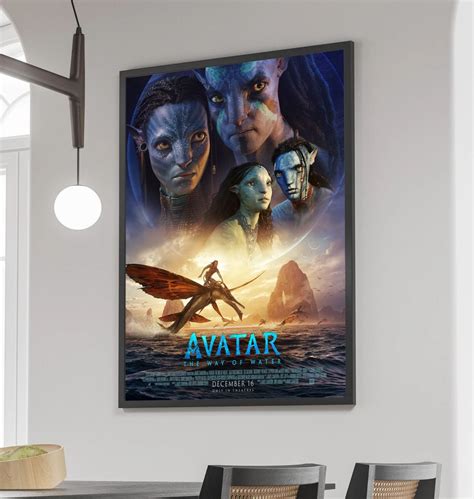 Avatar 2 Poster, Avatar 2022 Movie Poster , Avatar 2 December 16 Poster