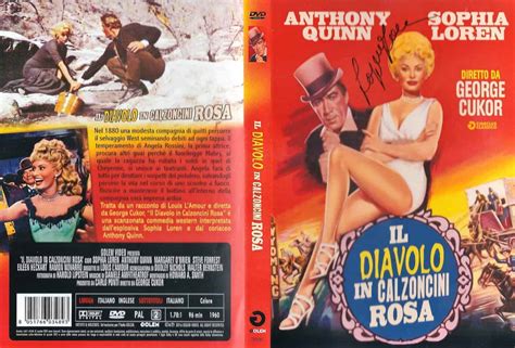 Sophia Loren Il Diavolo In Calzoncini Rosa Dvd Hand Signed