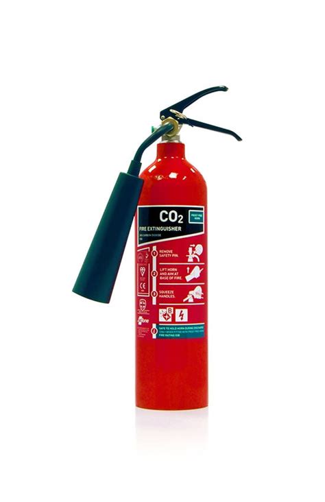 2kg Co2 Frost Free Horn Premium Range Fire Extinguisher Jactone