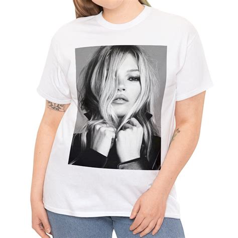 Kate Moss Tee Unisex T Shirt Kate Moss Gift Model Fashion T Shirt