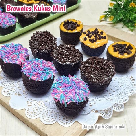 13 Cara Membuat Brownies Kukus Mini Lembut Dan Bisa Jadi Ide Bisnis