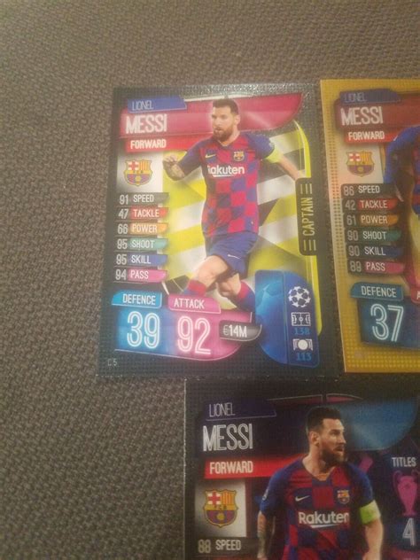 Buy Lionel Messi Topps Match Attax Soccer Card Online At Lowest