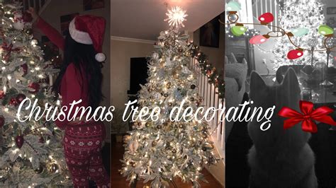 Decorating My Christmas Tree Vlogmas Youtube