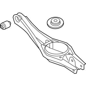 55211 GI100 Genuine Hyundai ARM COMPLETE RR LWR RH