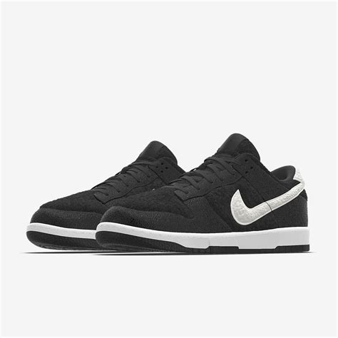 Nike Dunk Low Premium Fleece By You Custom Men's Shoes. Nike CA