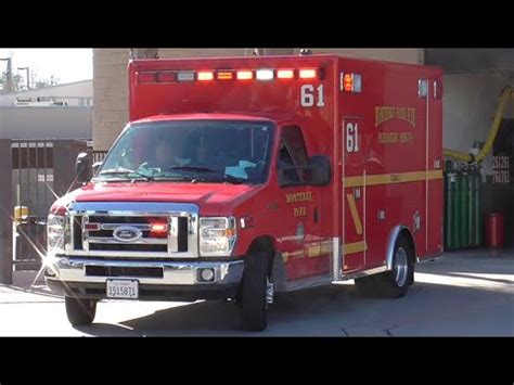 Monterey Park Fire Dept Ra Responding Youtube