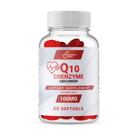 VITALMAX COENZYME Q10 100MG 60 SOFTG KOENZYM UBICHINON ANTYOKSYDANT