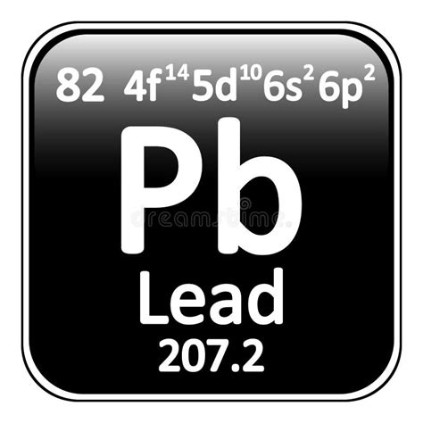 Lead Periodic Table Stock Illustrations Lead Periodic Table Stock